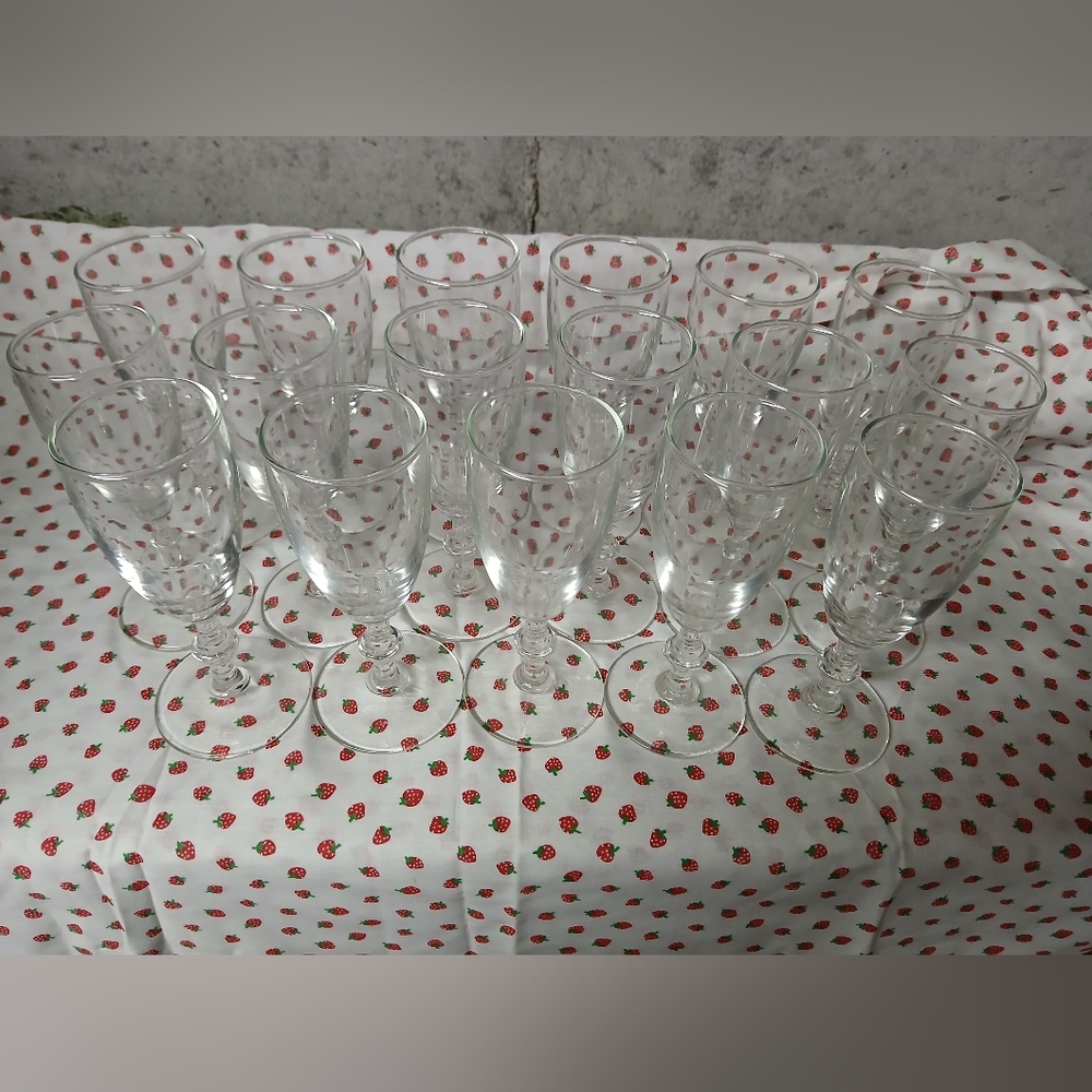 Set of Glass Goblets
